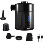 Pompe � air �lectrique portable pour gonflables, pompe � air rechargeable pour matelas gonflable - mini ...