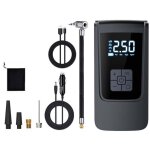 Pompe � air portable 4000mah �lectrique rechargeable avec �cran lcd 4 modes pour pneus voiture v�los ...