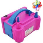 Pompe � ballon electrique, gonfleur ballon electrique avec double buse pompe � ballon portable, d�coration ...