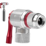 Pompe  co2 de vlo, pour valves presta et schrader mini gonfleur de pneu pour route, vlo de course ...