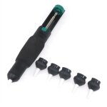 Pompe � dessouder puissante, aspiration d'�tain, fer souder sous vide, stylo ventouse dessouder, outils ...