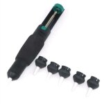 Pompe � dessouder puissante, aspiration d'�tain, fer souder sous vide, stylo ventouse dessouder, outils ...