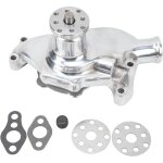 Jeffergarden - pompe à eau courte à haut volume en aluminium grand débit d'eau pour sbc v8 283 327 350 ... Jeffergarden - pompe à eau courte à haut volume en aluminium grand débit d'eau pour sbc v8 283 327 350 ...