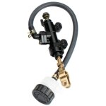 Pompe de matre - cylindre de frein arrire avec rservoir convient pour la moto dirt bike atv tels que ...