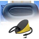 Pompe � pied l�g�re avec buse gonfleur de pompe � � haut volume pour piscine gonflable, ballon de plage, ...