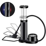 Pompe de v�lo pour tous les v�los - mini pompe � v�lo portable - multifonction - pompe � pied - pompe ...