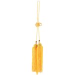 Pompon d'�p�e courte jaune pour arts martiaux chinois kung fu taiji