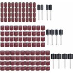 Pon�age tambour ponceuse ongles manchons embout emeri (132pcs) contient des bandes de pon�age et des ...