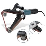 Ponceuse à bande 760mm 1300w meulage polissage Égrener bande abrasive 3 tailles de grain 80 / 100 / 120 ... Ponceuse à bande 760mm 1300w meulage polissage Égrener bande abrasive 3 tailles de grain 80 / 100 / 120 ...