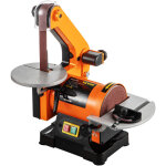 Vevor - ponceuse a bande et a disque 250w / 230v machine a polir ponceuse electrique 25, 4x760 mm ceinture ... Vevor - ponceuse a bande et a disque 250w / 230v machine a polir ponceuse electrique 25, 4x760 mm ceinture ...