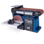 Scheppach - ponceuse � bande bts800 ? 230 v ? 370 w ? plateau de pon�age 150 mm ? longueur de bande 715 ...