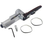 Ponceuse � bande pneumatique � air comprim� 16000 tr / min pour bandes abrasives 330 x 10 mm, ponceuse ...