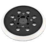 Ponceuse excentrique 125 mm avec patin auto - agrippant compatible bosch pex