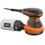 Ponceuse excentrique filaire aeg - 300w - diam�tre 125 mm - avec sac � poussi�re