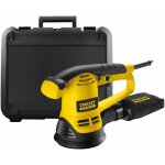 Stanley - ponceuse excentrique filaire fatmax fme440k - qs 480w 125 mm vitesse variable et poigne avant ...