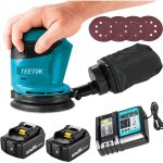 Teetok - ponceuse excentrique, sans balais, compatible avec la batterie makita. ponceuse orbitale aléatoire ... Teetok - ponceuse excentrique, sans balais, compatible avec la batterie makita. ponceuse orbitale aléatoire ...