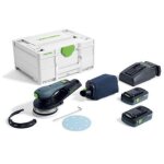 Ponceuse excentrique sans fil etsc 2 125 4, 0 i - plus - festool