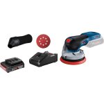 Bosch - ponceuse excentrique sans fil gex 18v - 125 / 1x batterie 2, 0 ah + chargeur