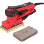 Ponceuses vibrantes 350w, moteur brushless, faible vibration, 10000rpm, pour le travail du bois, polissage, ...