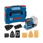 Bosch professional - ponceuse vibrante - bosch - gss18 v - 10 - sans batterie, ni chargeur - accessoires ...