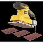 Ponceuse vibrante - powerplus - powx04010 - 260 w - 24 000 coups / min - bac de r�cup�ration de poussiere ...