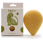 Ponge konjac larme - curcuma - antirides - vendu par 1