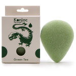 Ponge konjac larme - th vert - protectrice - vendu par 1