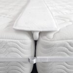 Pont de lit de 25, 5 cm - connecteur de matelas pour faire des lits jumeaux dans king - cale matelas ...