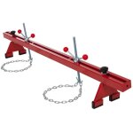 Pont moteur poutre de levage moteur - traverse support moteur traverse de levage cha�nes - 500 kg rouge ...