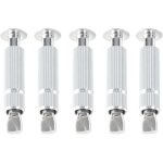 Piton douille rtractable - pour fixation bche couverture de piscine sur plage bton ou dallage - alu ...