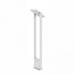 Zafferano ofelia pro micro lampe de table led corten rechargeable et dimmable
