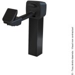 Arr�t universel 360� pour portail manuel finition: noir - longueur de tube (mm): longueur de tube (mm) ...