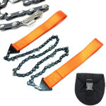 Portatif tron�onneuse scie � main avec poign�es de corde parachute multifonction trousse en nylon, c�ble ...