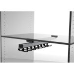 Porte accessoires coulissant - d�cor : noir - ambos