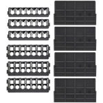 Dewalt ? porte - accessoires pour mallette ? 4 compartiments de s�paration ? 6 supports d'embouts de ...