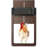 Porte automatique de poulailler ? alimentation par 3 piles aa ? d�tection de la lumi�re ? protection ...