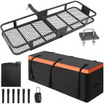 Porte - bagages pliable sur attelage, 60 x 20 x 5, 9 pouces, en acier ? capacit� de charge de 200 lb, ...