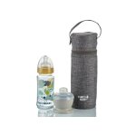 Porte biberon thermobaby isotherme - gris chin
