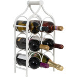 Porte - bouteille de vin en fer porte - bouteilles de table 46x24 cm casier  vin de comptoir porte - ...