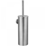Porte - brosse avec porte - brosse de toilette brosse de toilette murale en acier inoxydable facile � ...