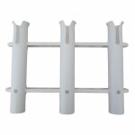 Orangemarine - porte canne cloison plastique triple - Orangemarine - porte canne cloison plastique triple -
