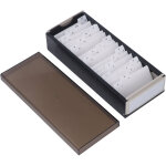 Porte - cartes de visite avec couvercle transparent - organisateur alphab�tique pour 800 cartes, classeur ...