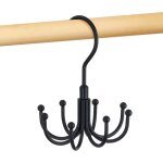 Porte ceinture pour placard rotatif en m�tal, gain de place, rangement ceinture, porte cravate, capacit� ...