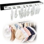 Porte chapeau, support casquette mural hat hooks avec 10 clips supports autocollant pour �tag�re d'armoire ...