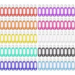 Einemgeld - porte - cls bagages, 100 pcs porte tiquettes cle  bagages id tags d'identification en ...