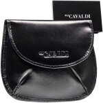 Porte - cl�s en cuir noir avec porte - monnaie pour femme - 4u cavaldi