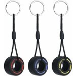 Porte - cls pneu, 3pcs pendentifs porte - cls, mode ultra doux pneu porte - cls simulation dessin ...