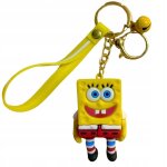 Porte - cl�s de voiture pendentif bob l'�ponge 3d