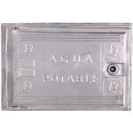 Porte compteur deau aluminium 300x400