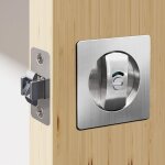 Porte coulissante mortaise serrure ensembles poign�e le style cach� encastr� poign�e loquet int�rieur ...
